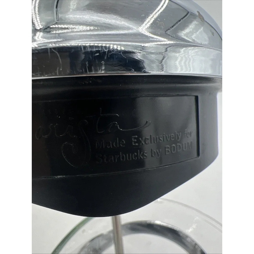 Starbucks Barista French Press 8 Cup Glass and Stainless Steel Coffee Maker
